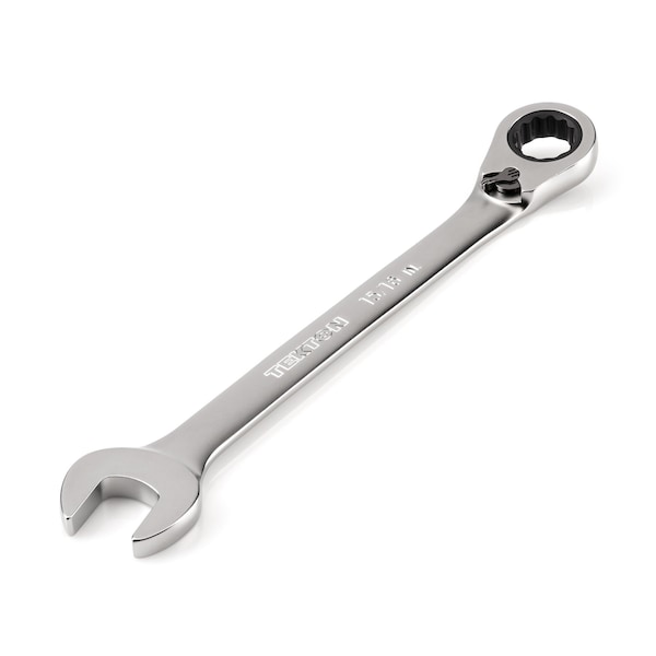 15/16 Inch Reversible 12-Point Ratcheting Combination Wrench